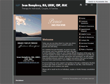 Tablet Screenshot of humphreytherapy.com